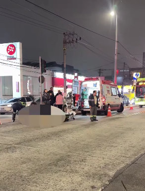 ACIDENTE É REGISTRADO NA AVENIDA LUCAS NOGUEIRA GARCEZ, EM SÃO BERNARDO