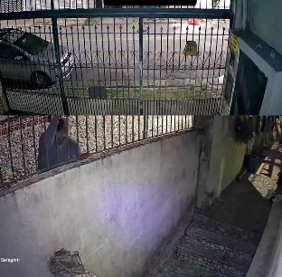CRIMINOSO PULA MURO E USA CORDA PARA FURTAR BICICLETA NO JARDIM LAVÍNIA, EM SÃO BERNARDO