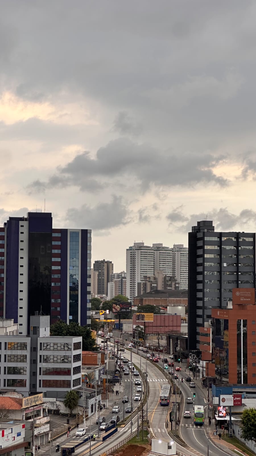FERIADO DE 7 DE SETEMBRO CONTINUA FRIO E COM MUITAS NUVENS EM SÃO BERNARDO