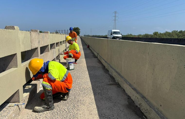 OBRAS NA RODOVIA PADRE MANOEL DA NÓBREGA RECEBEM MAIS DE R$ 500 MILHÕES EM INVESTIMENTOS E AVANÇAM COM 21 FRENTES DE TRABALHO
