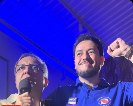 DA JP PARA AS URNAS: COM MARCELO E IVAN, DIEGO TAVARES LANÇA CAMPANHA EM SBC A DEPUTADO FEDERAL