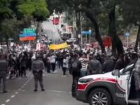 PM DISPERSA GRUPO DE MANIFESTANTES PRÓXIMO À AVENIDA PAULISTA NESTE 7 DE SETEMBRO