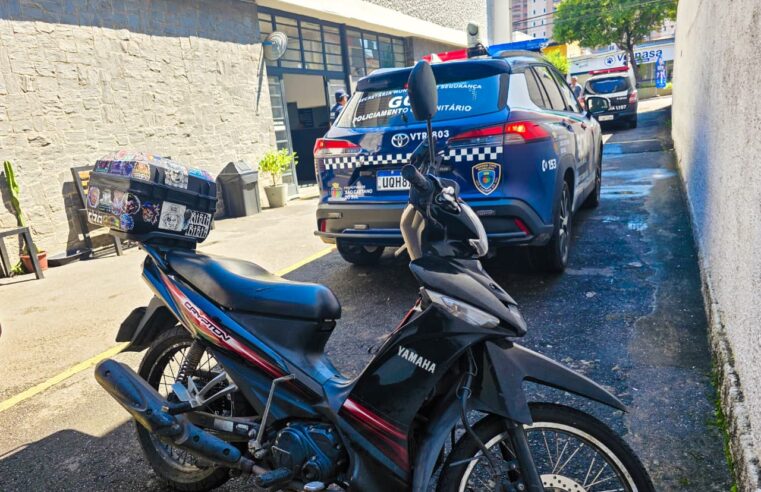 GCM DE SÃO CAETANO PRENDE HOMEM POR CLONAGEM DE MOTOCICLETA APÓS ALERTA DO SMART SANCA