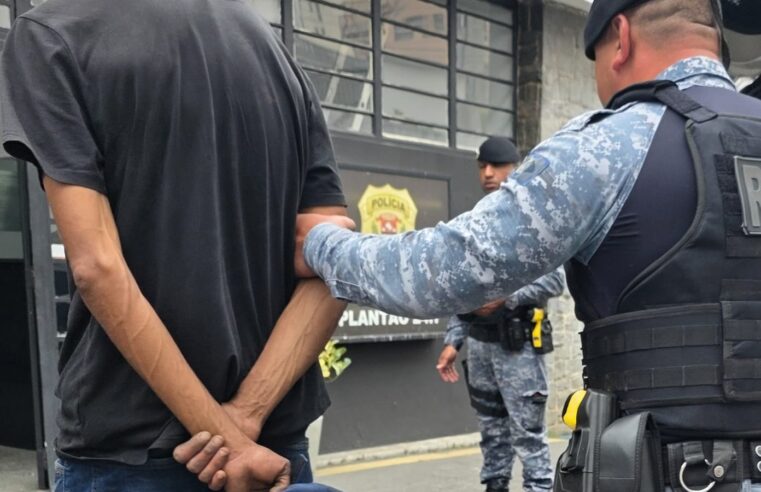 GCM DE SÃO CAETANO PRENDE HOMEM E ADOLESCENTES APÓS FURTOS