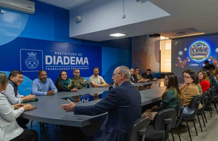 PREFEITURA E EMPREENDEDORES SE UNEM PARA FORTALECER PROGRAMAÇÃO DE NATAL EM DIADEMA