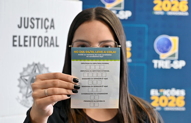 ELEIÇÕES 2026: ORDEM DE VOTAÇÃO ESTÁ NA COLINHA ELEITORAL; VEJA COMO BAIXAR
