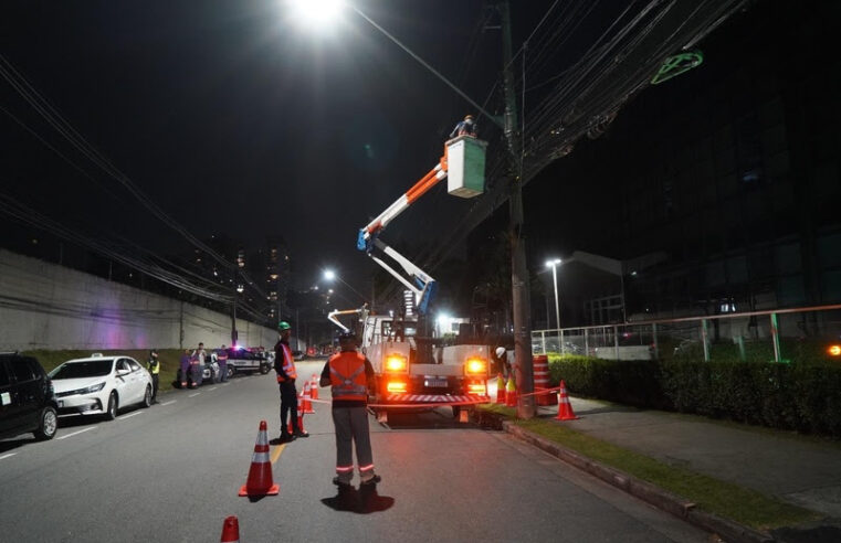 ENEL SP REALIZA MAIS DE 16 MIL AÇÕES DE ORDENAMENTO DE FIOS EM POSTES NO ABC NO PRIMEIRO SEMESTRE
