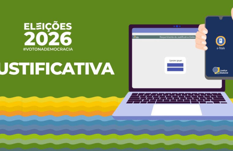 ELEIÇÕES 2026: SAIBA COMO JUSTIFICAR O VOTO PELO CELULAR NO 1º TURNO