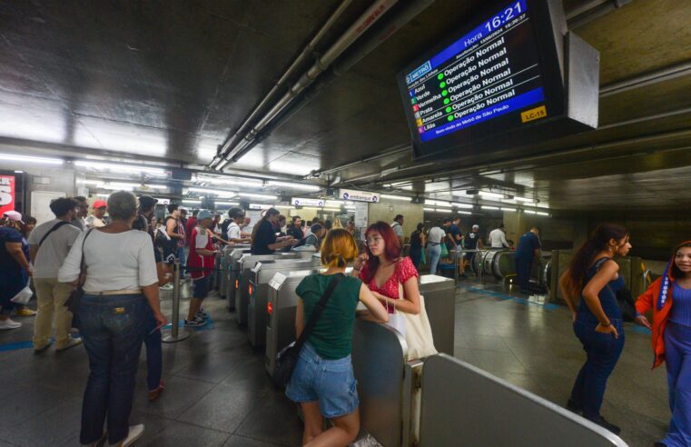 PASSAGENS DO METRÔ DE SP PODERÃO SER PAGAS COM PIX NAS ESTAÇÕES