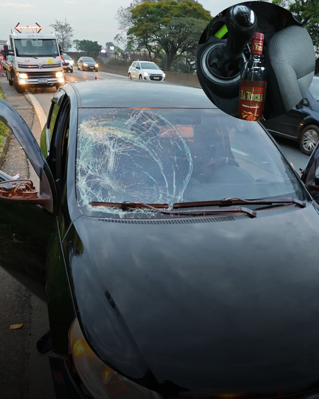 MOTORISTA EMBRIAGADO É PRESO APÓS ATROPELAR TRÊS ROMEIROS NA DUTRA, EM TAUBATÉ