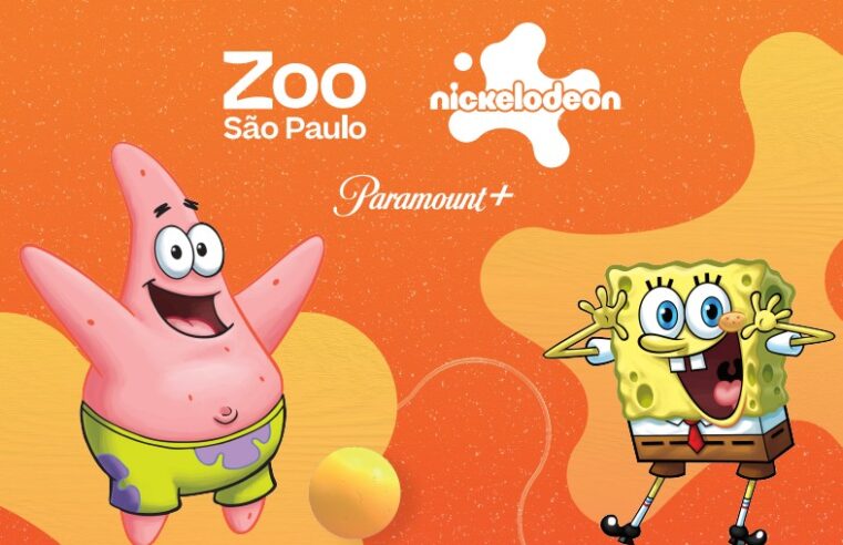 BOB ESPONJA, PATRICK E PATRULHA CANINA ESTARÃO NO ZOOLÓGICO DE SÃO PAULO EM OUTUBRO