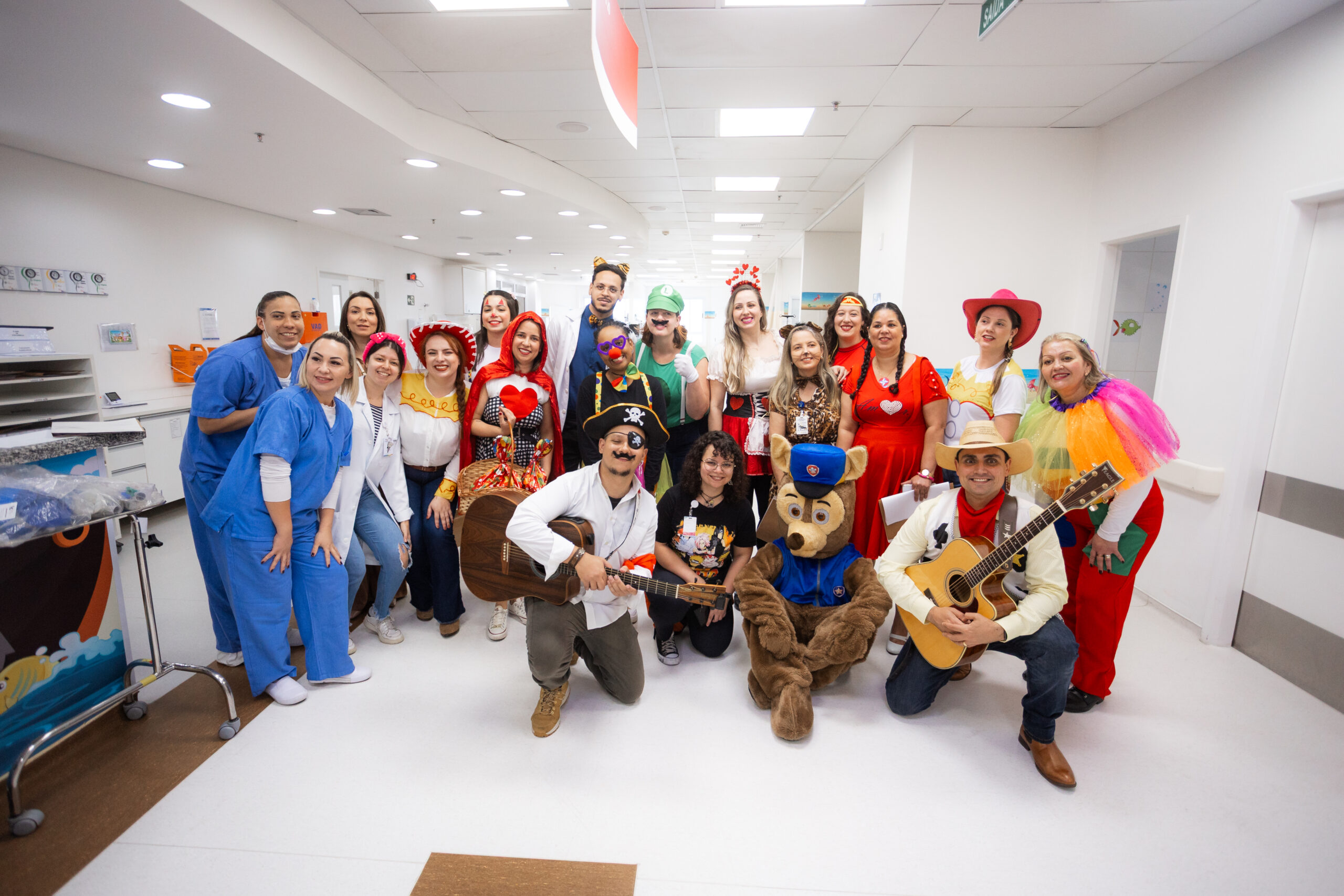 COM HUMANIZAÇÃO NO DIA DAS CRIANÇAS, CORAL DO HOSPITAL DE CLÍNICAS LEVA MÚSICA E ACOLHIMENTO EM SÃO BERNARDO