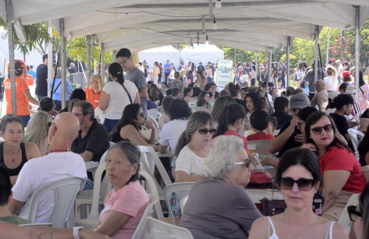 PAÇO DE SANTO ANDRÉ RECEBE FESTIVAL DO MORANGO, CHURROS E CHOCOLATE NESTE FIM DE SEMANA PROLONGADO