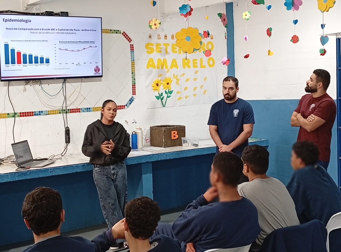 JOVENS DA FUNDAÇÃO CASA EM MAUÁ SE CONSCIENTIZAM SOBRE A TUBERCULOSE
