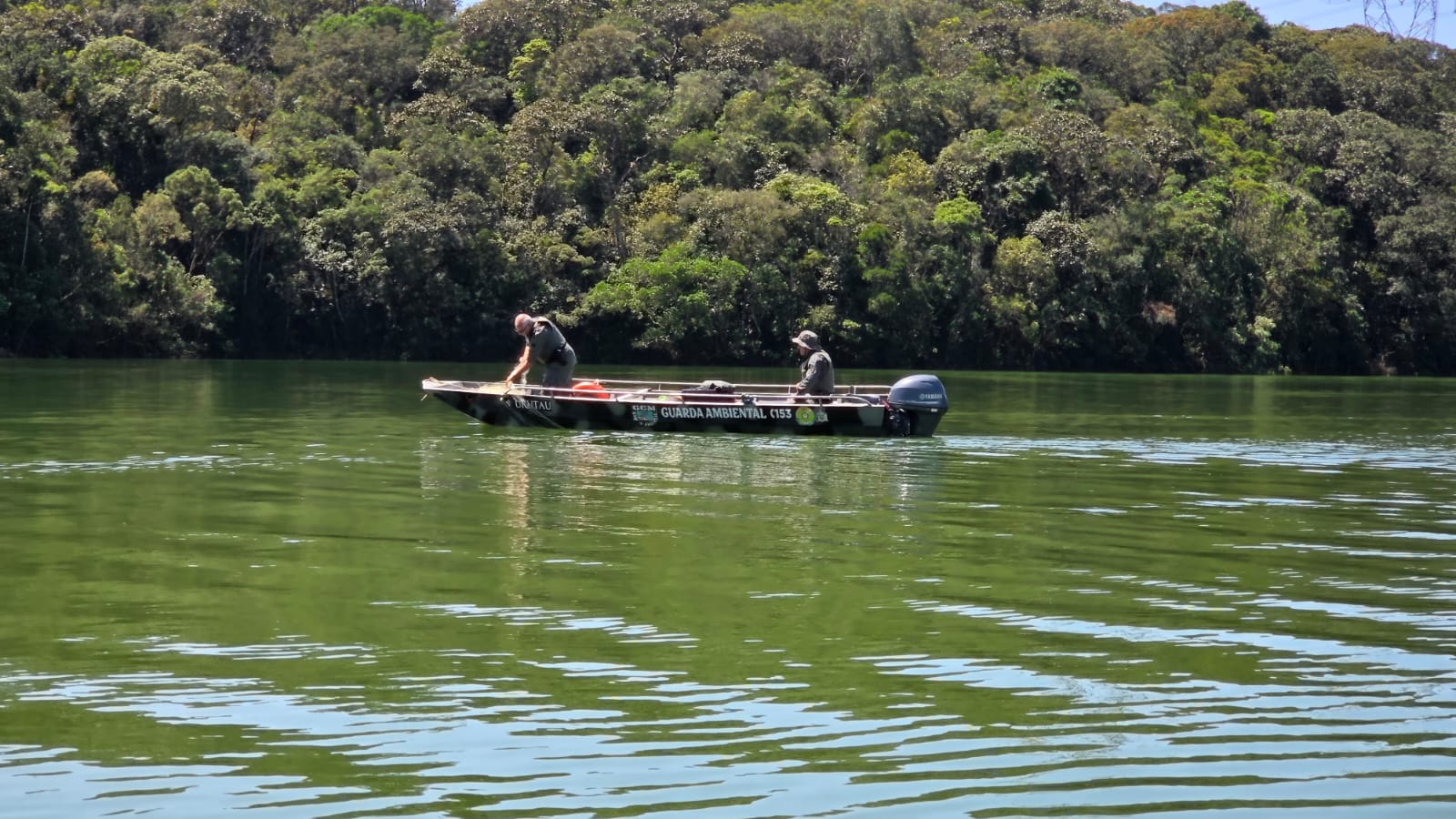 GCM AMBIENTAL DE SÃO BERNARDO REFORÇA PROTEÇÃO DA BILLINGS E APREENDE 1.780 METROS DE REDES IRREGULARES