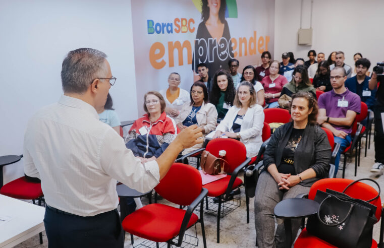 ‘BORA SBC APRENDER’ JÁ CAPACITOU 226 PESSOAS COM CURSOS DE QUALIFICAÇÃO GRATUITOS EM SÃO BERNARDO