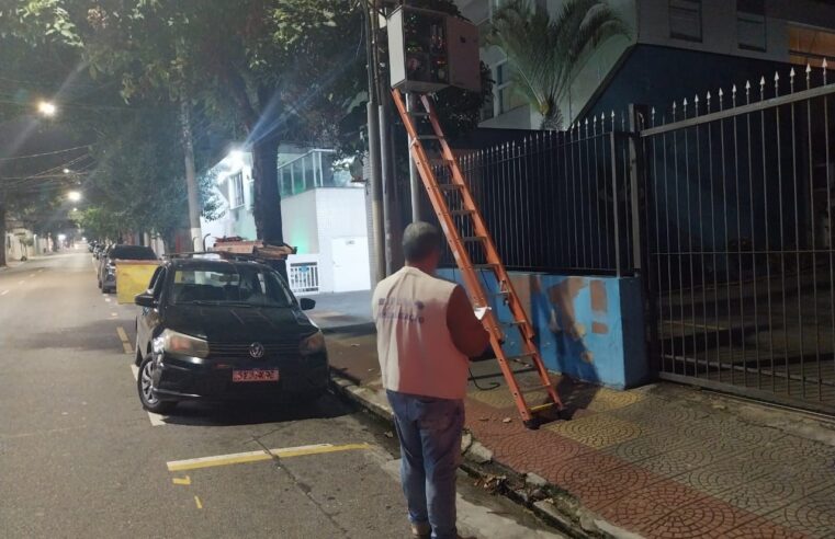 EM SÃO CAETANO DO SUL, IPEM/SP VERIFICA RADAR NA RUA AMAZONAS