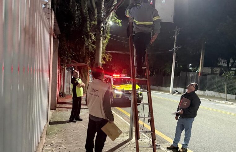 EM SÃO CAETANO DO SUL, IPEM/SP VERIFICA RADAR NA RUA BOA VISTA