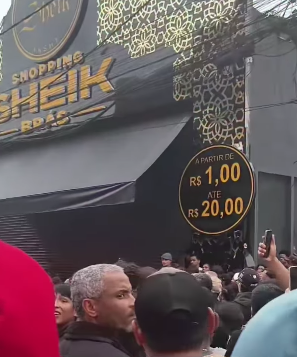 INAUGURAÇÃO DE LOJA NO BRÁS COM PRODUTOS DE R$ 1 A R$ 20 CAUSA TUMULTO NESTA SEGUNDA