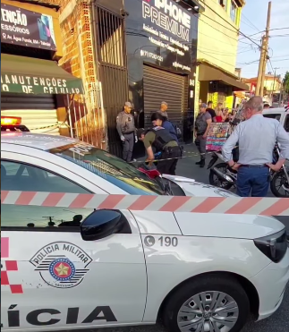 CRIMINOSO MORRE APÓS TENTATIVA DE ROUBO A LOJA DE CELULARES NO TABOÃO, EM SÃO BERNARDO DO CAMPO