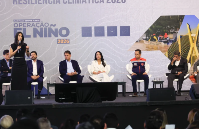 GOVERNO DE SP LANÇA OPERAÇÃO EL NIÑO E APRESENTA ESTRATÉGIA DE RESILIÊNCIA CLIMÁTICA DE R$ 29 BI EM INVESTIMENTOS