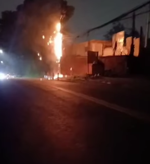 FIAÇÃO DE POSTE PEGA NO PARQUE IMIGRANTES, EM SÃO BERNARDO