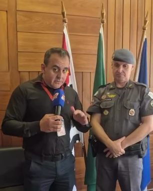CORONEL CARVALHO FALA SOBRE SEGURANÇA PÚBLICA E BASES POLICIAIS EM SANTO ANDRÉ
