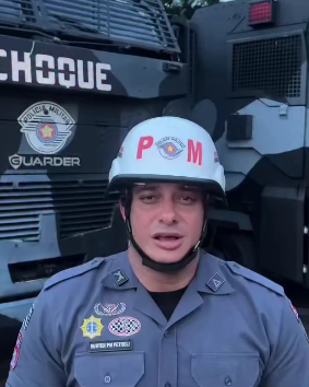 VÍDEO DA POLÍCIA MILITAR COM ORIENTAÇÕES PARA SHOWS DO BTS EM SÃO PAULO RECEBE ELOGIOS DOS FÃS