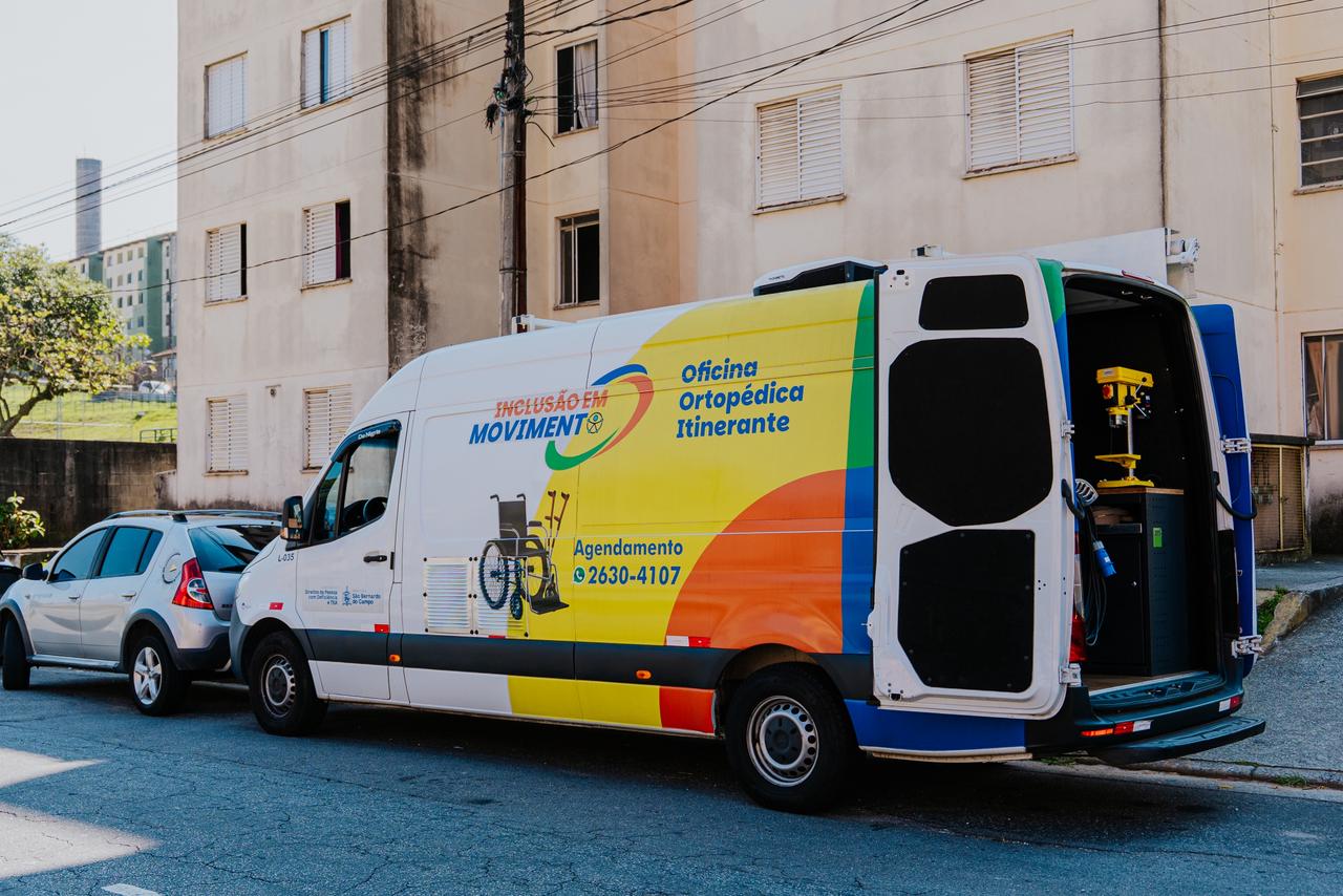 OFICINA ORTOPÉDICA ITINERANTE GARANTE MOBILIDADE A CADEIRANTES DE SÃO BERNARDO