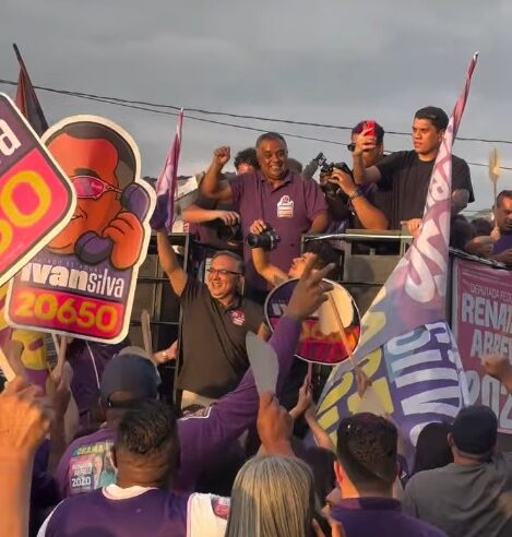 IVAN SILVA REALIZA ÚLTIMO ATO DE CAMPANHA NO BAIRRO FERRAZÓPOLIS