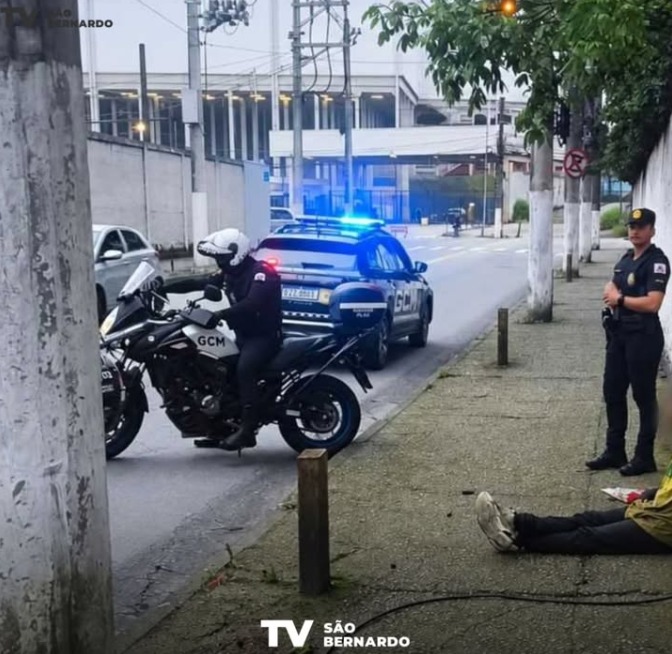 GCM PRENDE HOMEM POR FURTO DE FIOS DE ILUMINAÇÃO PÚBLICA NO DEMARCHI, EM SÃO BERNARDO