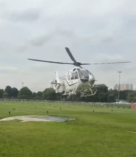 HELICÓPTEROS DA FORÇA AÉREA E DO EXÉRCITO POUSAM NA VOLKSWAGEN EM SÃO BERNARDO ÀS VÉSPERAS DO SEGUNDO TURNO