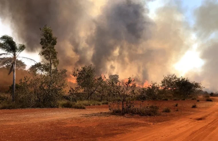 ENQUANTO CHUVAS AVANÇAM PELO ESTADO, REGIÕES DO INTERIOR TÊM ALTO RISCO DE INCÊNDIOS NESTE SÁBADO (10)