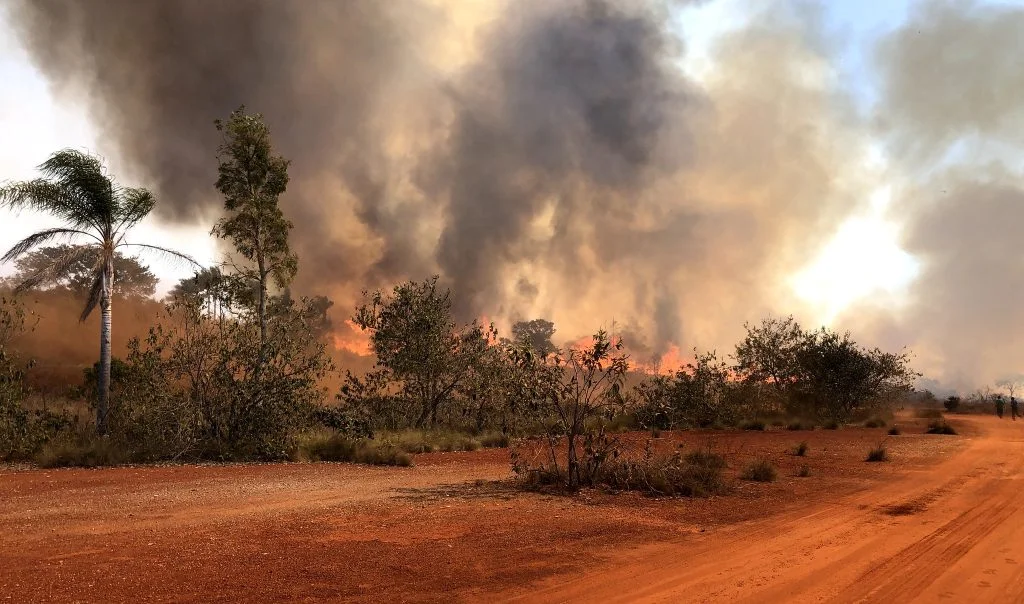 ENQUANTO CHUVAS AVANÇAM PELO ESTADO, REGIÕES DO INTERIOR TÊM ALTO RISCO DE INCÊNDIOS NESTE SÁBADO (10)