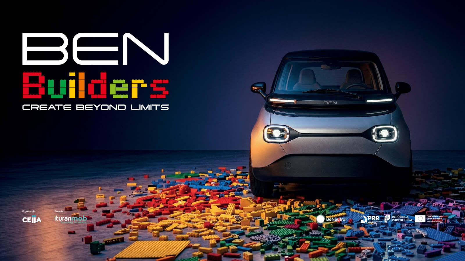 JOVENS DE SÃO PAULO, PORTO E TÓQUIO CONSTROEM RÉPLICA DO CARRO ELÉTRICO BEN EM LEGO PARA ENVIAR AO ESPAÇO